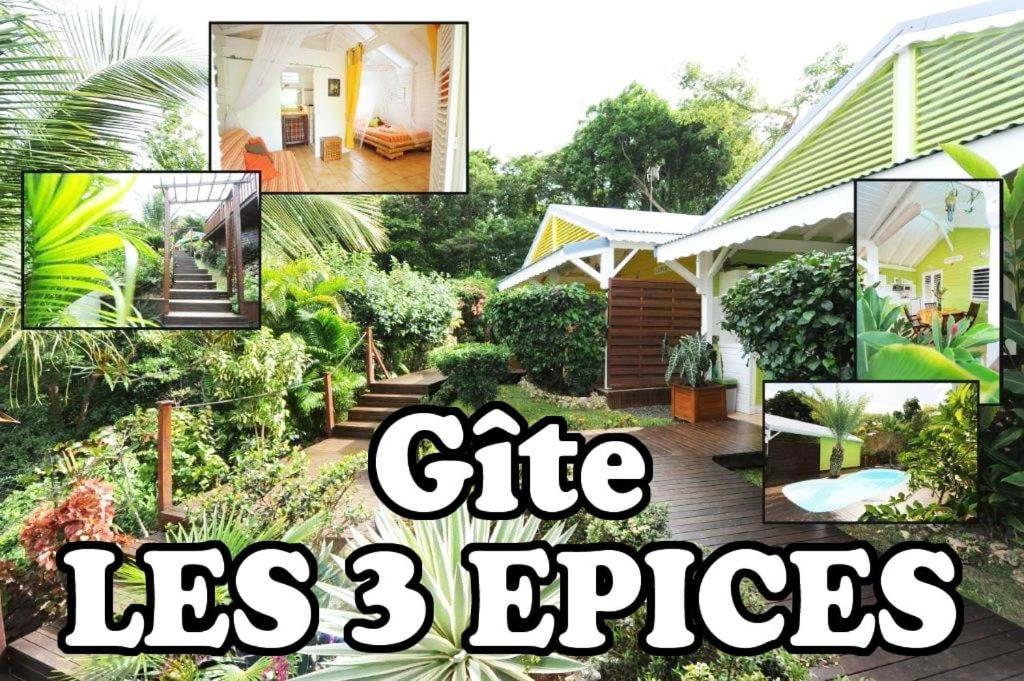 Les 3 Epices Leilighet Le Gosier  Eksteriør bilde